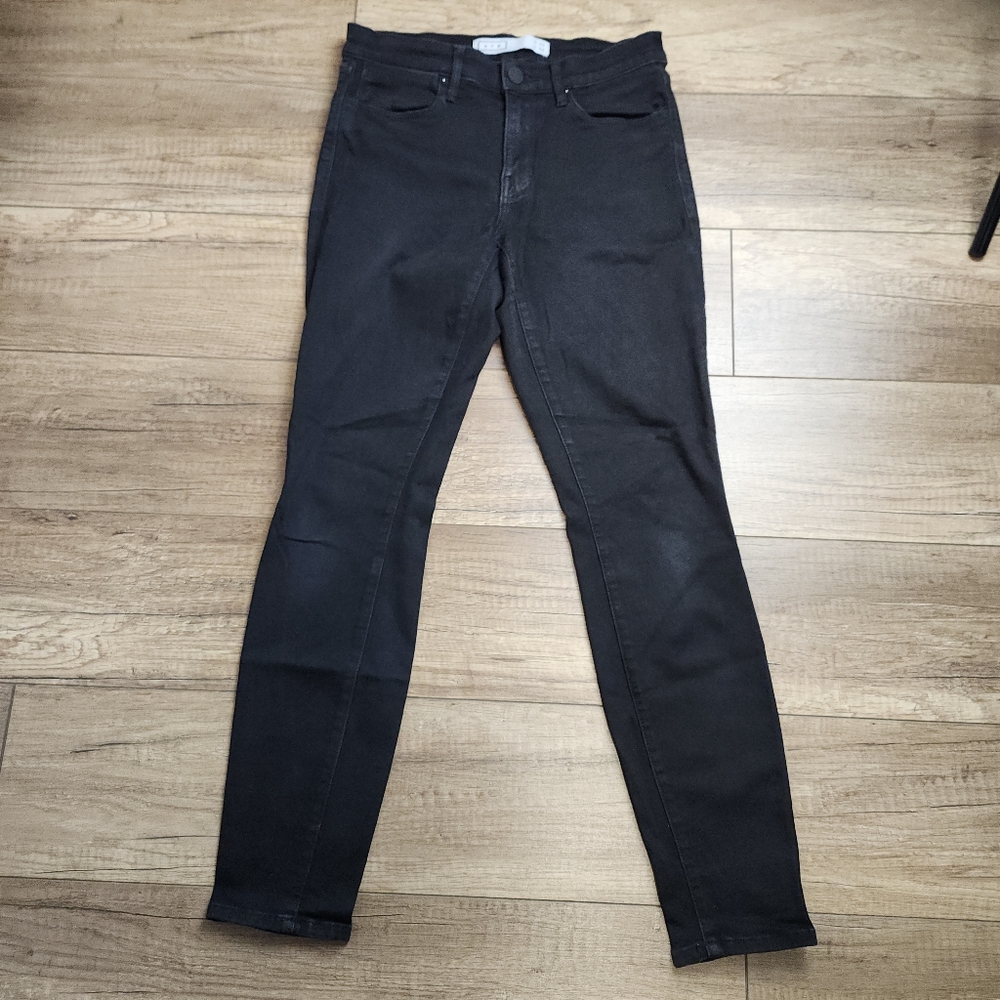 AYR Women's skinny 13942-BK247 faded black wash lightweight Stretch jeans 27 - Picture 4 of 16